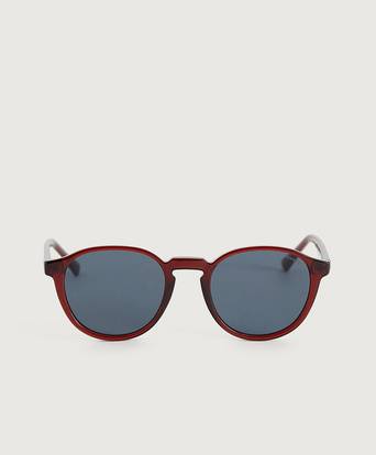 Komono Solbriller Liam Burgundy Rød