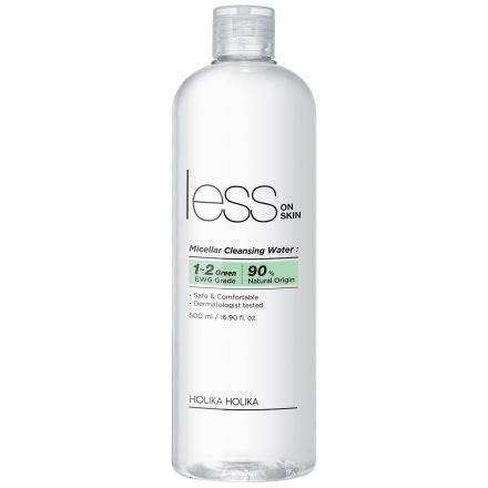 Less On Skin Micellar Cleansing Water, 500 ml Holika Holika Ansiktsvann