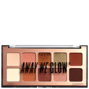 NYX Professional Makeup Away We Glow Shadow Palette 10 g - Hooked On Grow