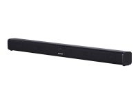 Sharp HT-SB110 - Høyttaler - trådløs - Bluetooth - skinnende svart