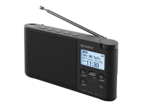 Sony XDR-S41D - Bærbar DAB-radio - 0.65 watt - svart