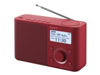 Sony XDR-S61D - Bærbar DAB-radio - rød