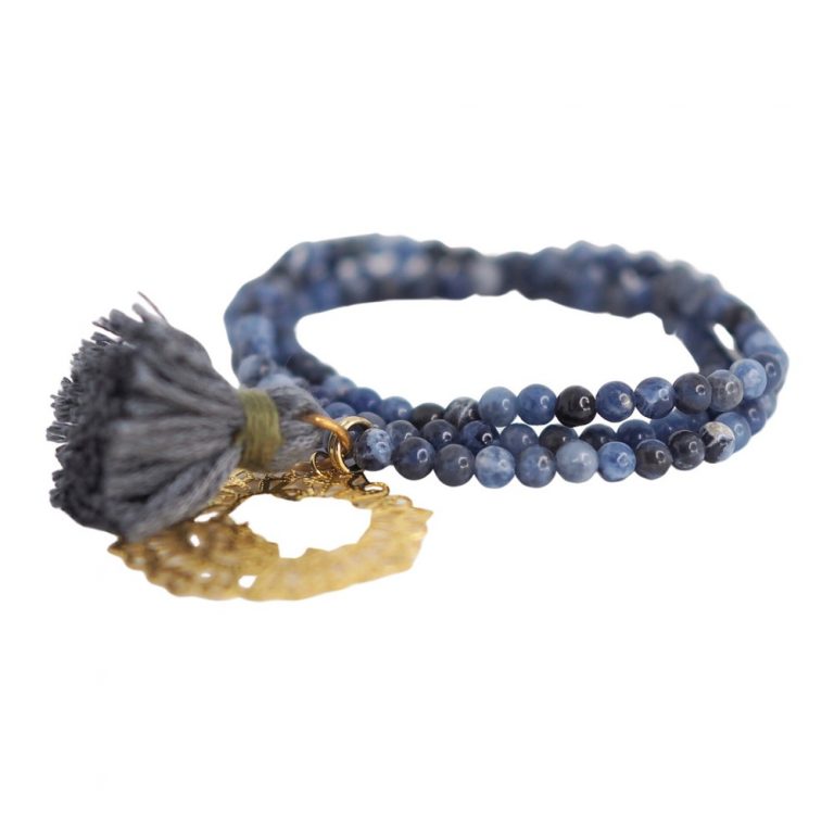 Armbånd med naturstein