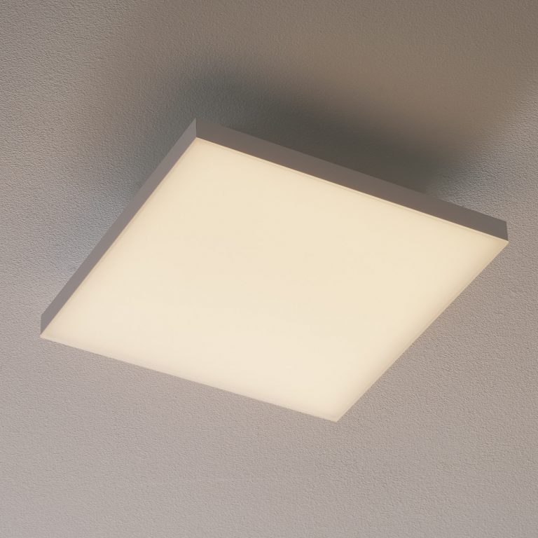 Paul Neuhaus Q-FRAMELESS taklampe RGBW 30x30 cm