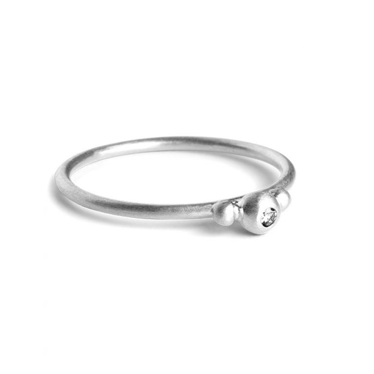 Sølv Jane Kønig - Small Diadem Ring