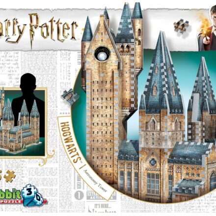 Harry Potter 3D-puslespill Hogwarts Astronomitårn 850 Biter
