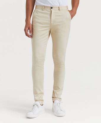 William Baxter Chinos Zack Slim Chinos Beige
