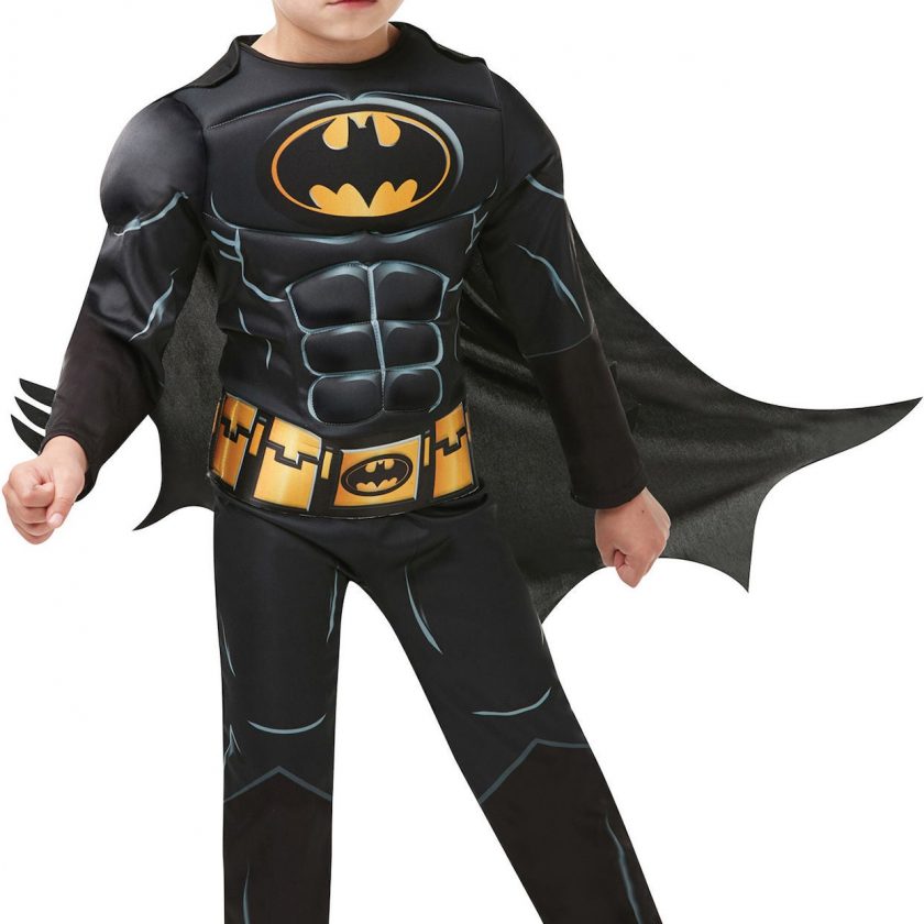 Batman Kostyme Deluxe 3-4 år