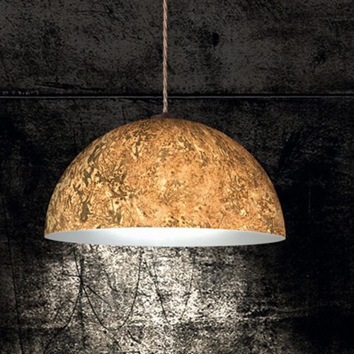 Hengelampe Cult Vintage, gull, Ø 40 cm