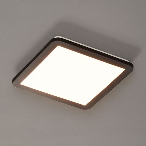 LED-taklampe Camillus, kvadratisk - 30 cm