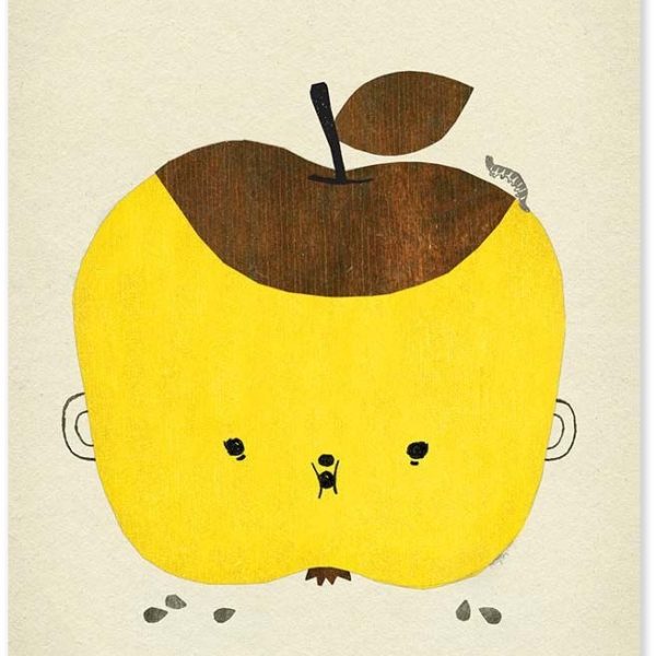 Fine Little Day Poster Apple Papple