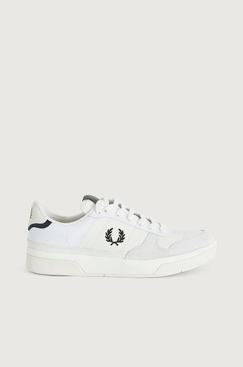 Fred Perry Sneakers B300 Leather Hvit