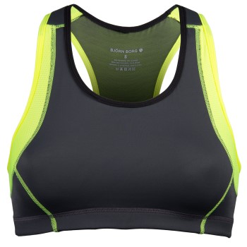 Björn Borg BH Active Sport Top Grå/Gul Small Dame