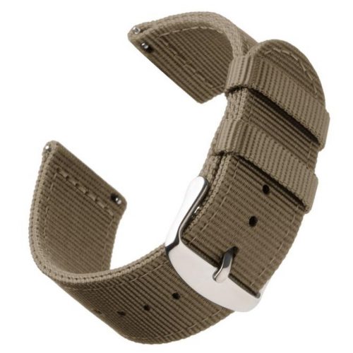 Bofink® Nordic Nylon Stropp For Fossil Gen 4 (43mm) - Khaki