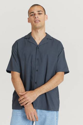 Dr.Denim Kortermet skjorte Madi Shirt Brun