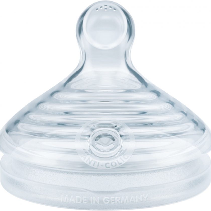 NUK Nature Sense Silikon 0-6 mnd Tåtesmokk Medium