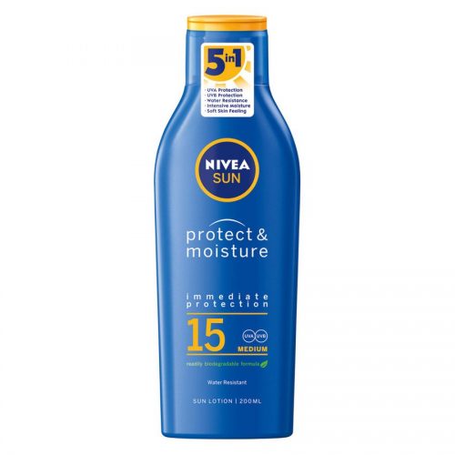 Nivea Sun Protect & Moisture Lotion SPF15 200ml