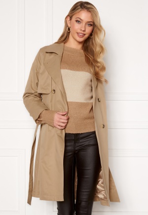 SELECTED FEMME Weka Trenchcoat Cornstalk 40