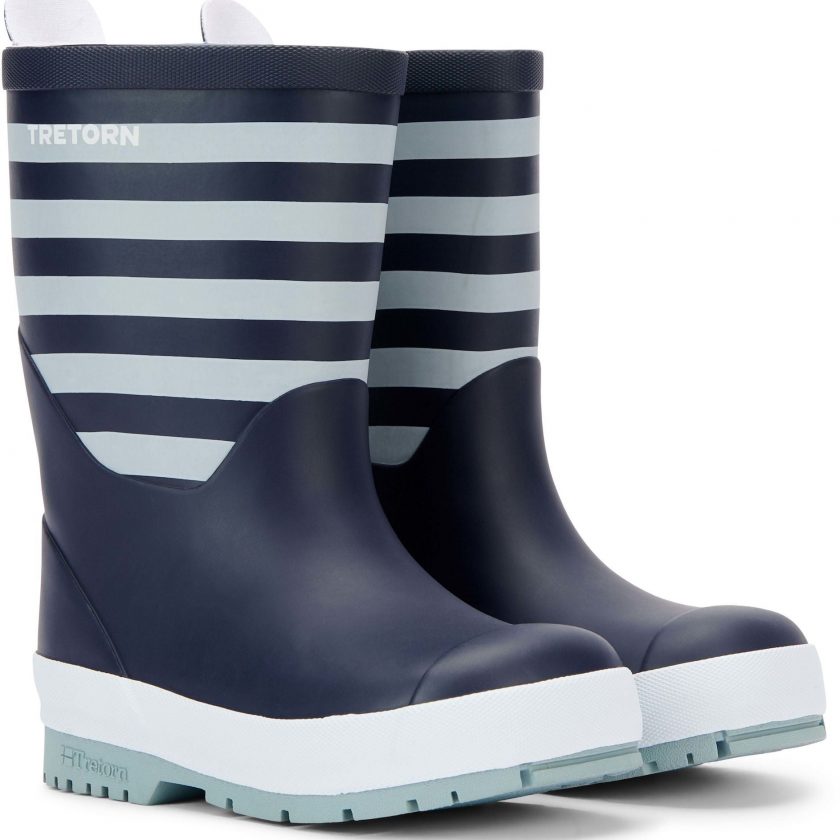 Tretorn Gränna Gummistøvler, Navy/White, 27