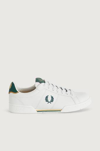 Fred Perry Sneakers B722 Leather Hvit