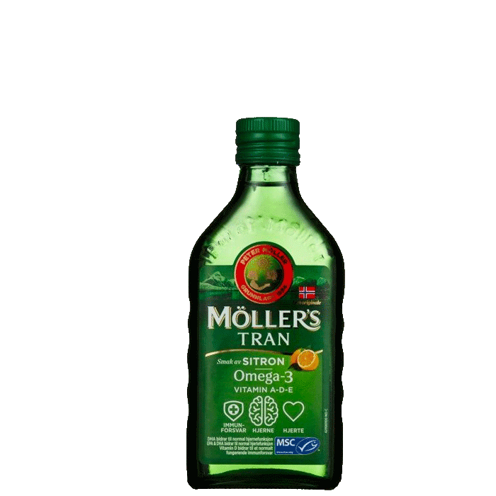 Mollers Tran Sitron 250 ml