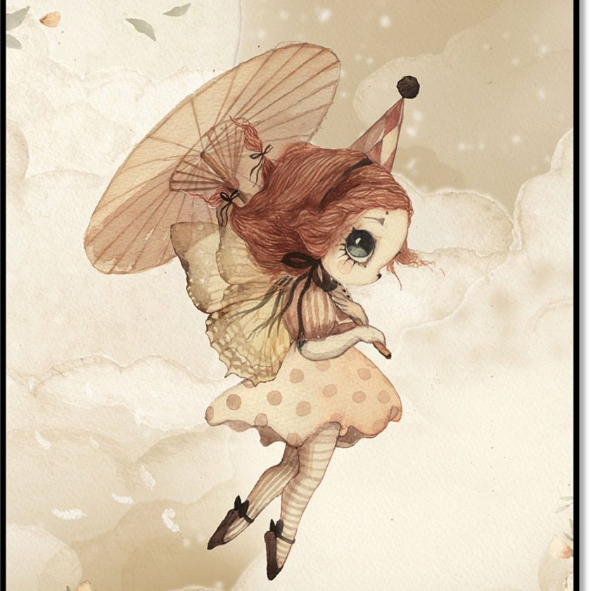 Mrs Mighetto Plakat My Umbrella 50x70
