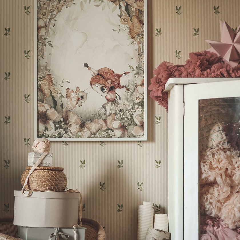 Mrs Mighetto Plakat, The Rose Forest