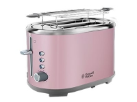 Russell Hobbs Bubble 25081-56 - Brødrister - 2 skive - 2 Spor - pastellrosa / rustfritt stål