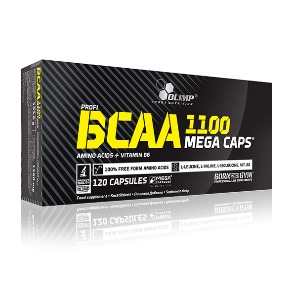 BCAA Mega Caps, 120 caps