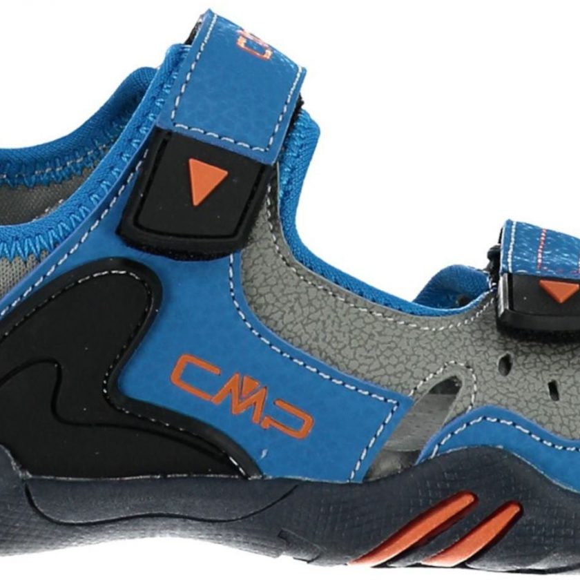 CMP Alphard Hiking Sandal, Cyano/Orange 29