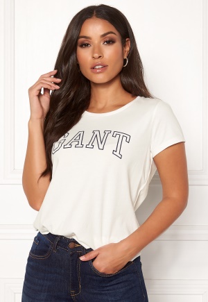 GANT Arch Logo T-shirt 113 Eggshell M
