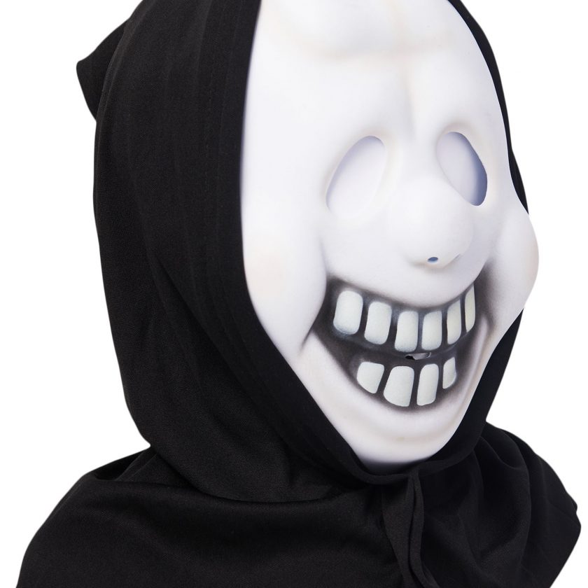 Kostyme Maske med Hette Spøkelse Barn