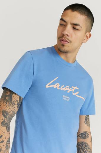 Lacoste T-shirt TH0503-00 Blå