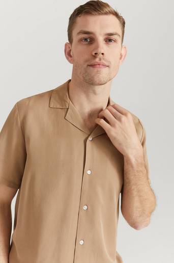 Legends Kortermet skjorte Clark Shirt Brun