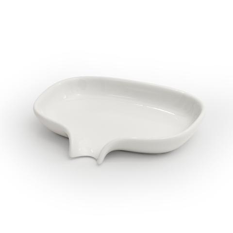 Bosign Soap Saver Flow såpeskål i porselen