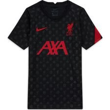 Liverpool Trenings T-Skjorte Pre Match - Sort/Rød Barn