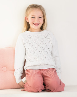 Strikkeoppskrift Genser Alice