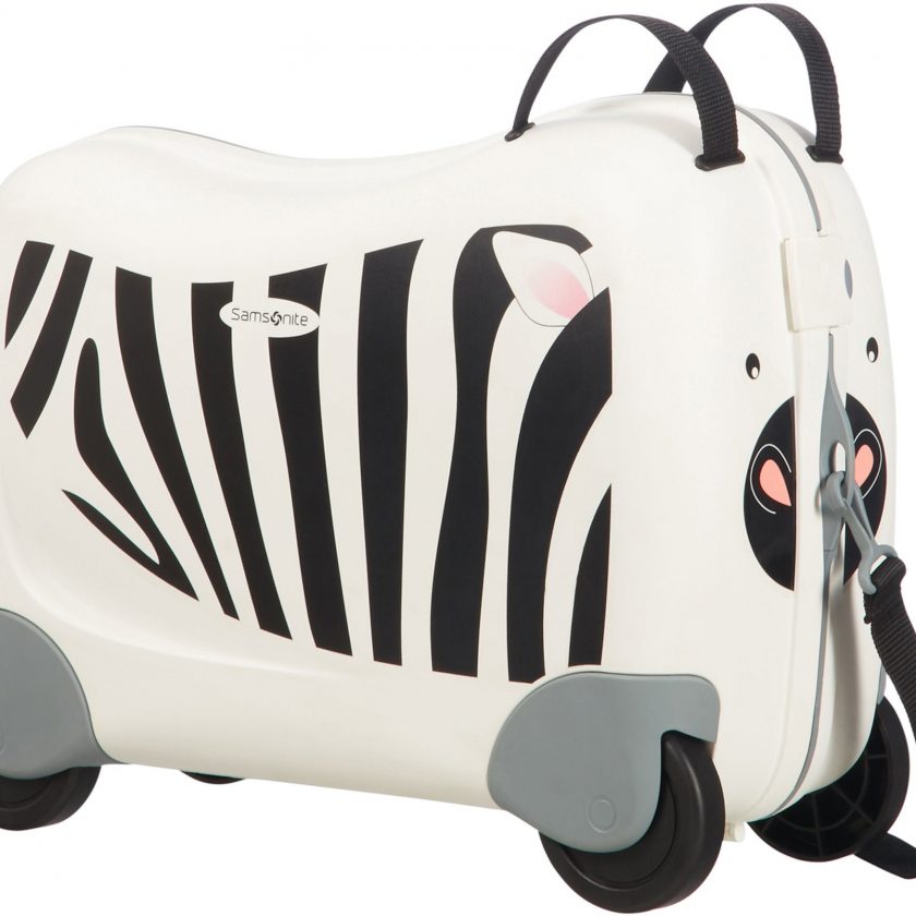 Samsonite Dreamrider Koffert Zebra Zero, Hvit