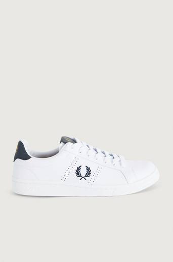 Fred Perry Sneakers B721 LEATHER Hvit
