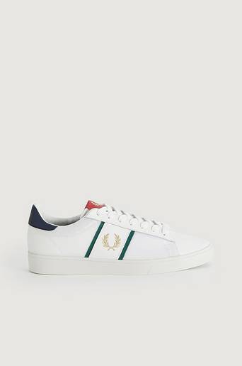 Fred Perry Sneakers Spencer Mesh/Tipping Hvit