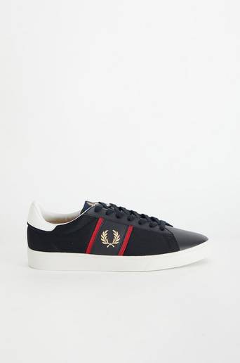 Fred Perry Sneakers Spencer Mesh/Tipping Svart