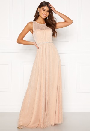 Moments New York Ophelia Lurex Gown Light pink 34