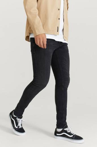 Nudie Jeans Jeans Tight Terry Svart