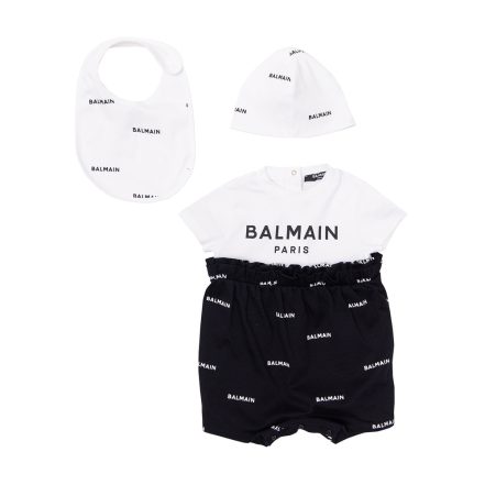 Playsuit with logo