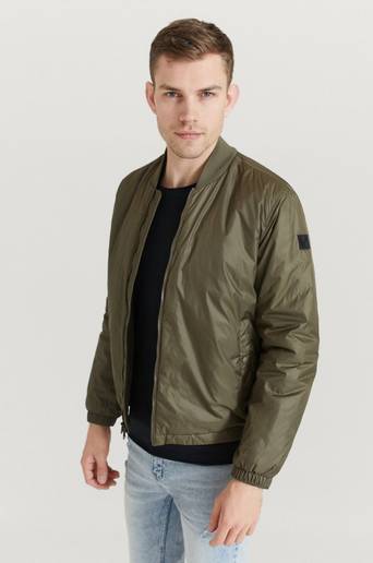 Woolrich Bomberjakke Pack-It Bomber Grå