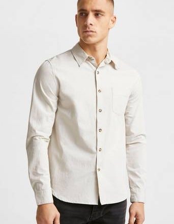 Studio Total Skjorte Icon Twill Shirt Beige