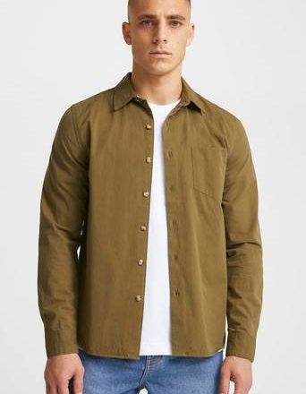 Studio Total Skjorte Icon Twill Shirt Grønn