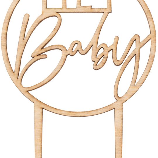 GingerRay Hey Baby Kakepynt, Beige