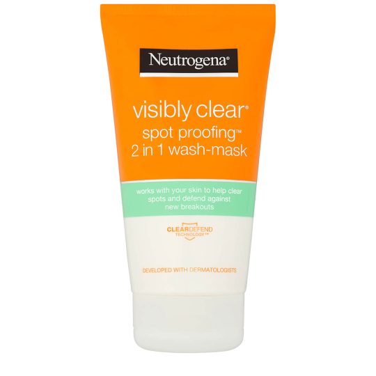 Neutrogena Visibly Clear Spot Proofing 2-in-1 Wash-Mask