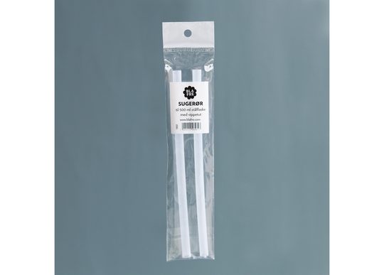Sugerør til 500 ml stålflaske 2pk